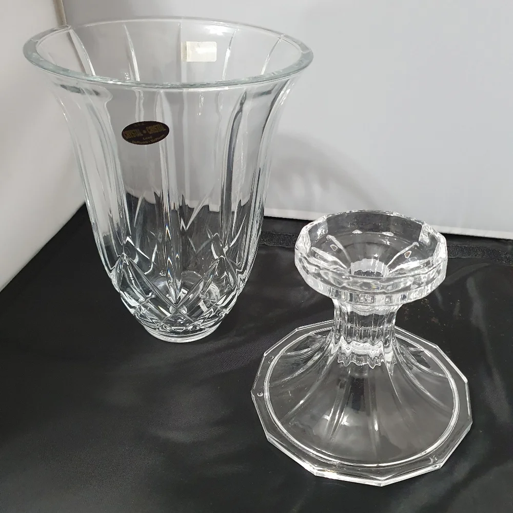 2 PC Crystal Candle holder - Picture 3 of 7